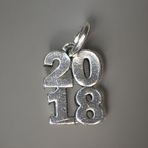 James Avery Retired 925 Stacked 2018 Charm